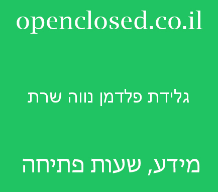גלידת פלדמן נווה שרת