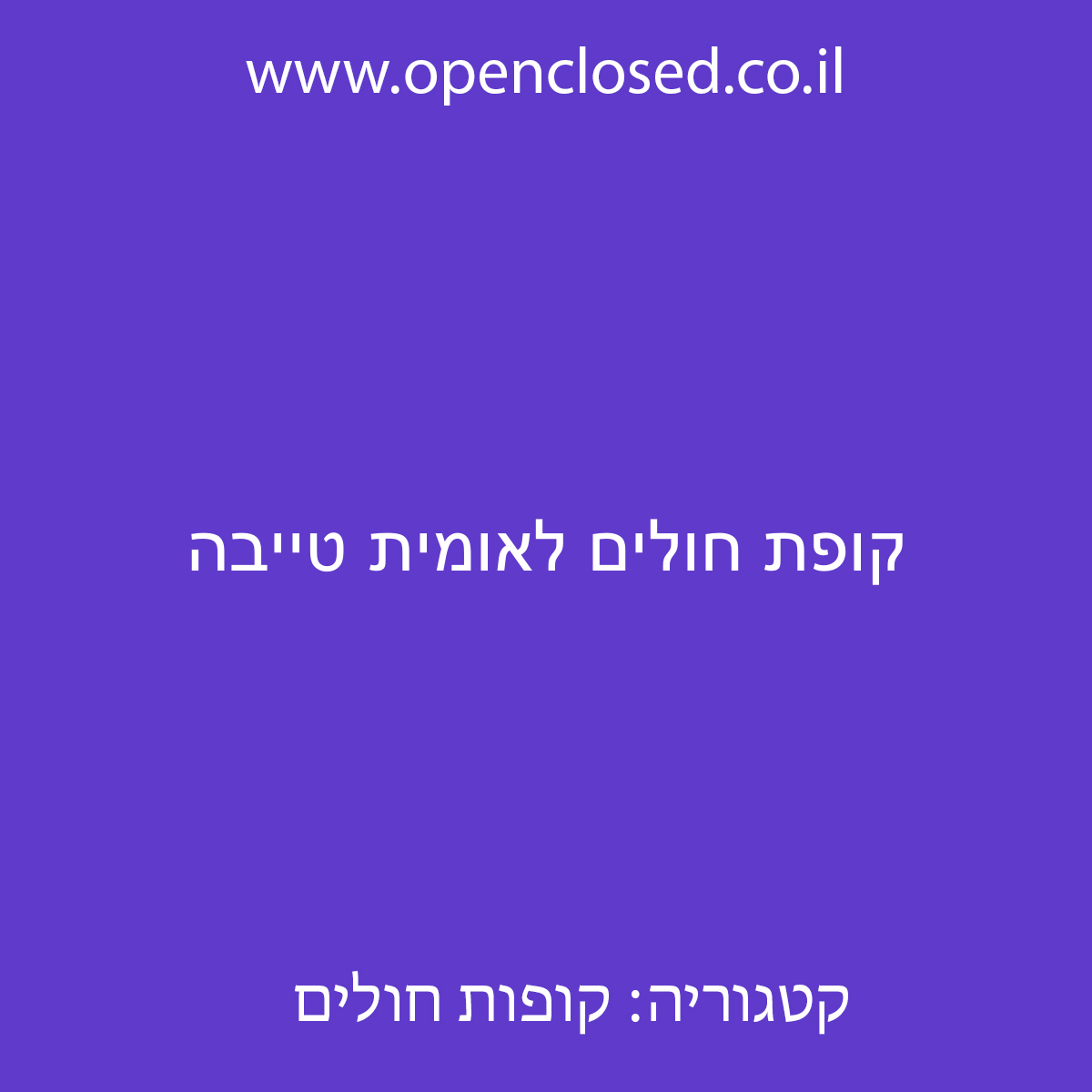 קופת חולים לאומית טייבה