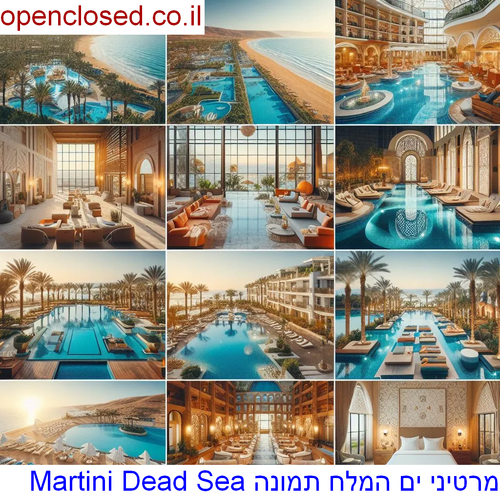 Martini Dead Sea מרטיני ים המלח