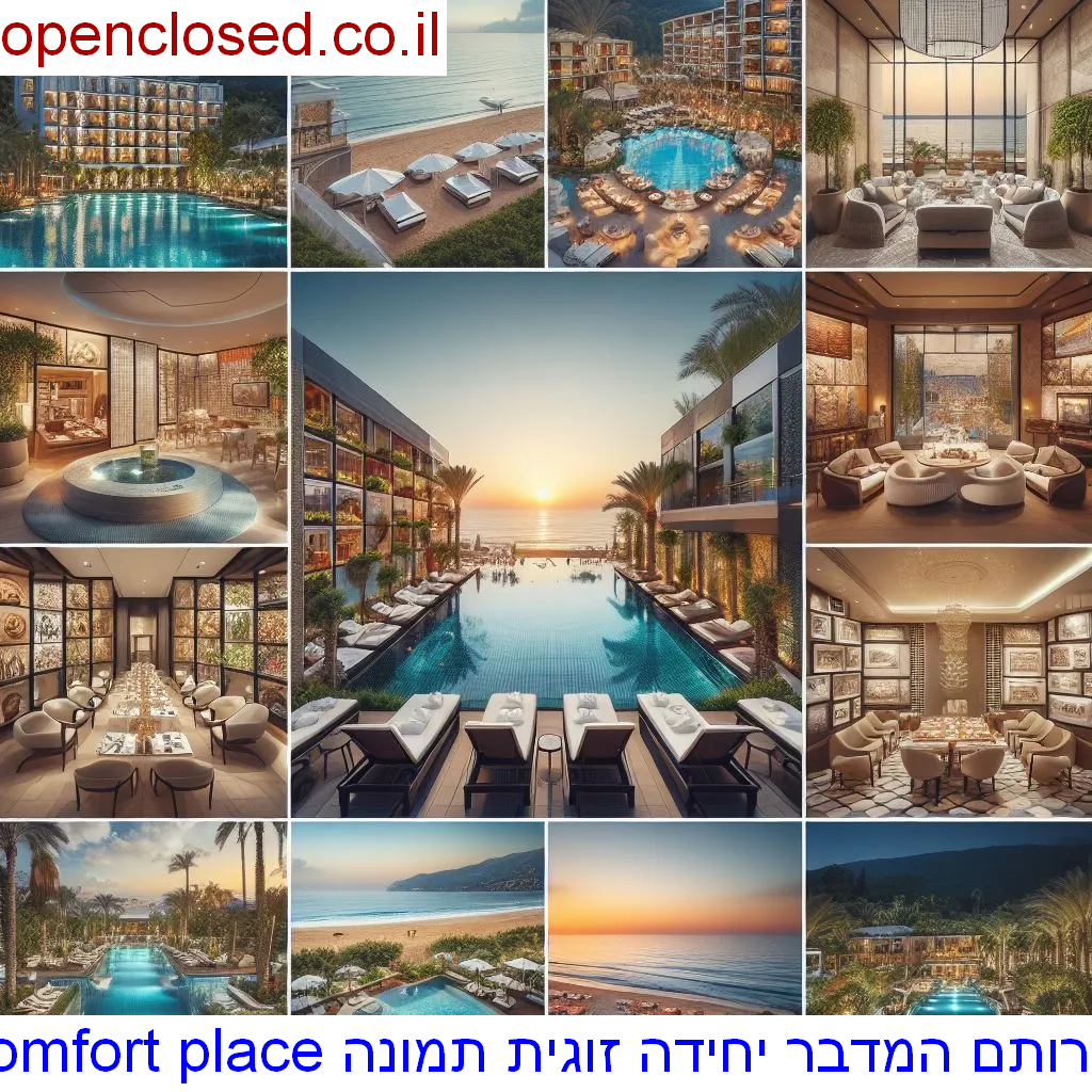 The comfort place רותם המדבר יחידה זוגית