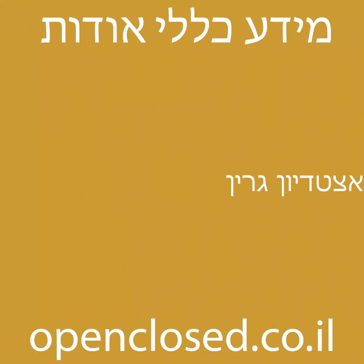 אצטדיון גרין