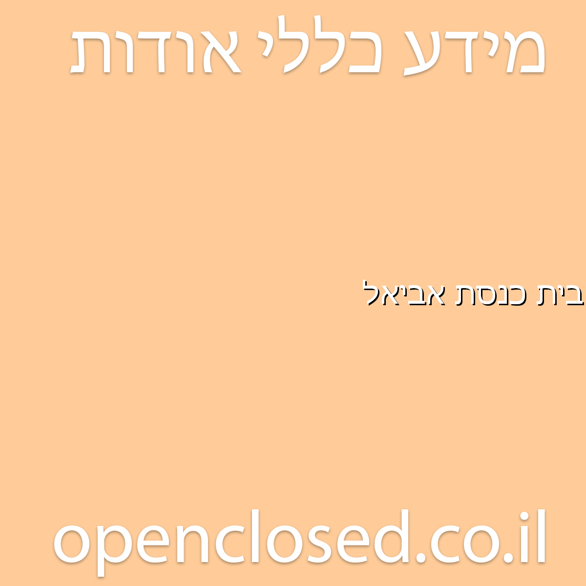 בית כנסת אביאל