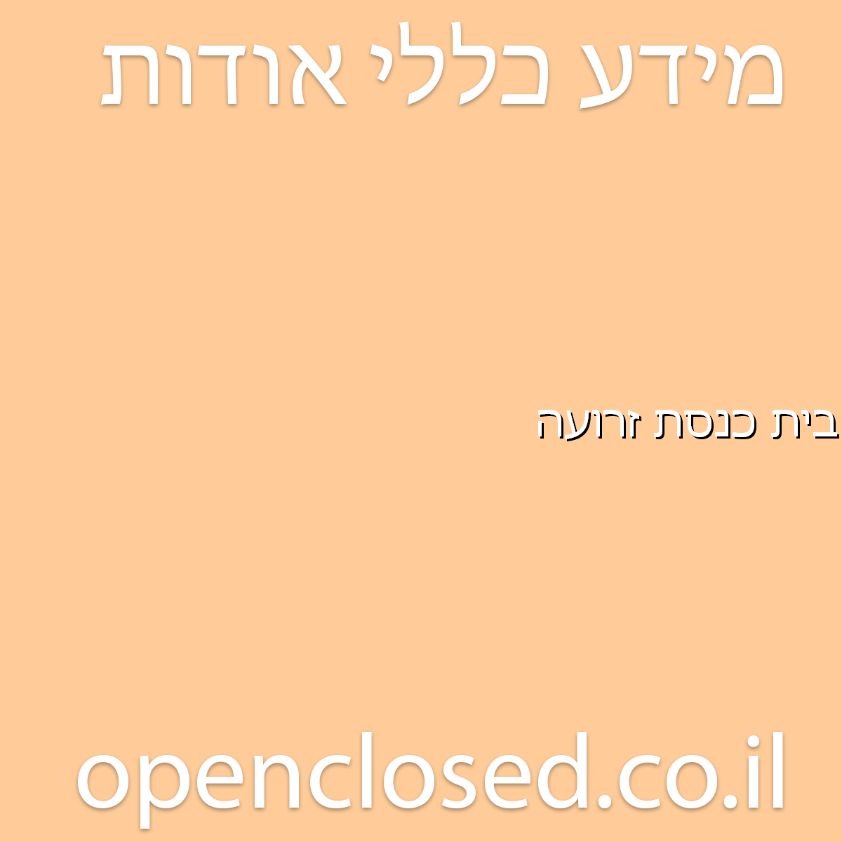 בית כנסת זרועה