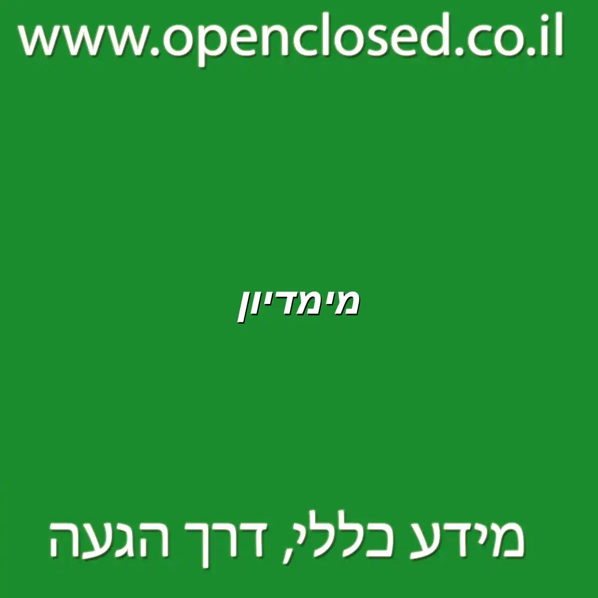 מימדיון