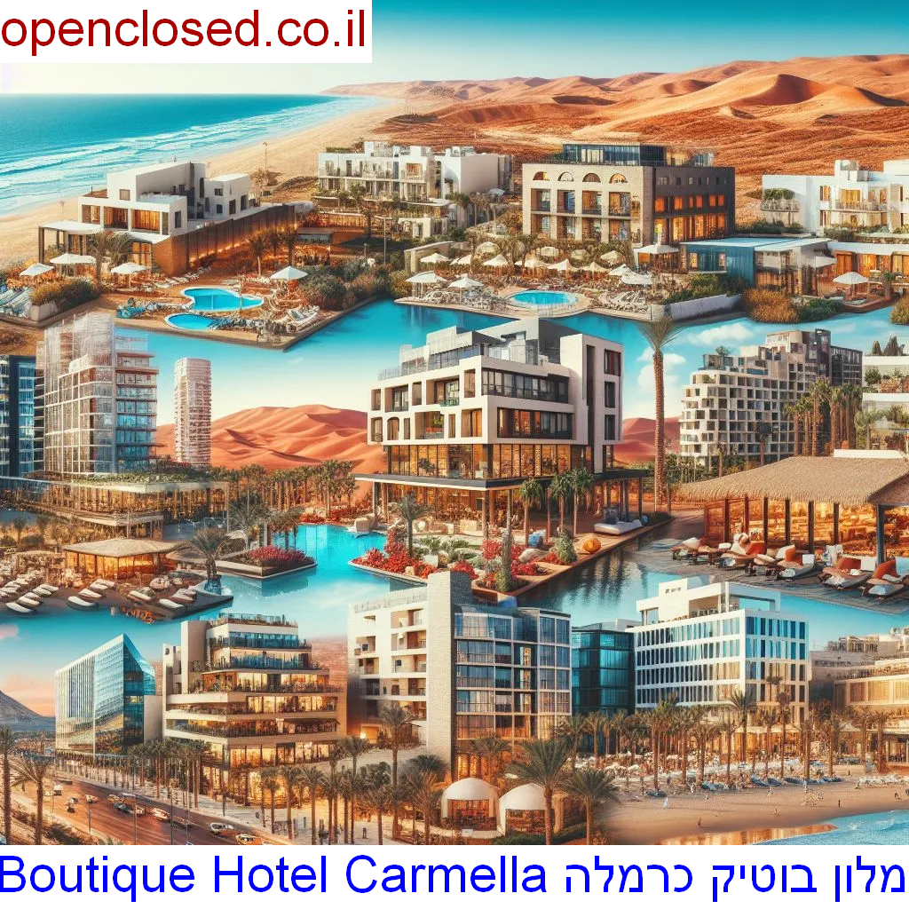 מלון בוטיק כרמלה Boutique Hotel Carmella