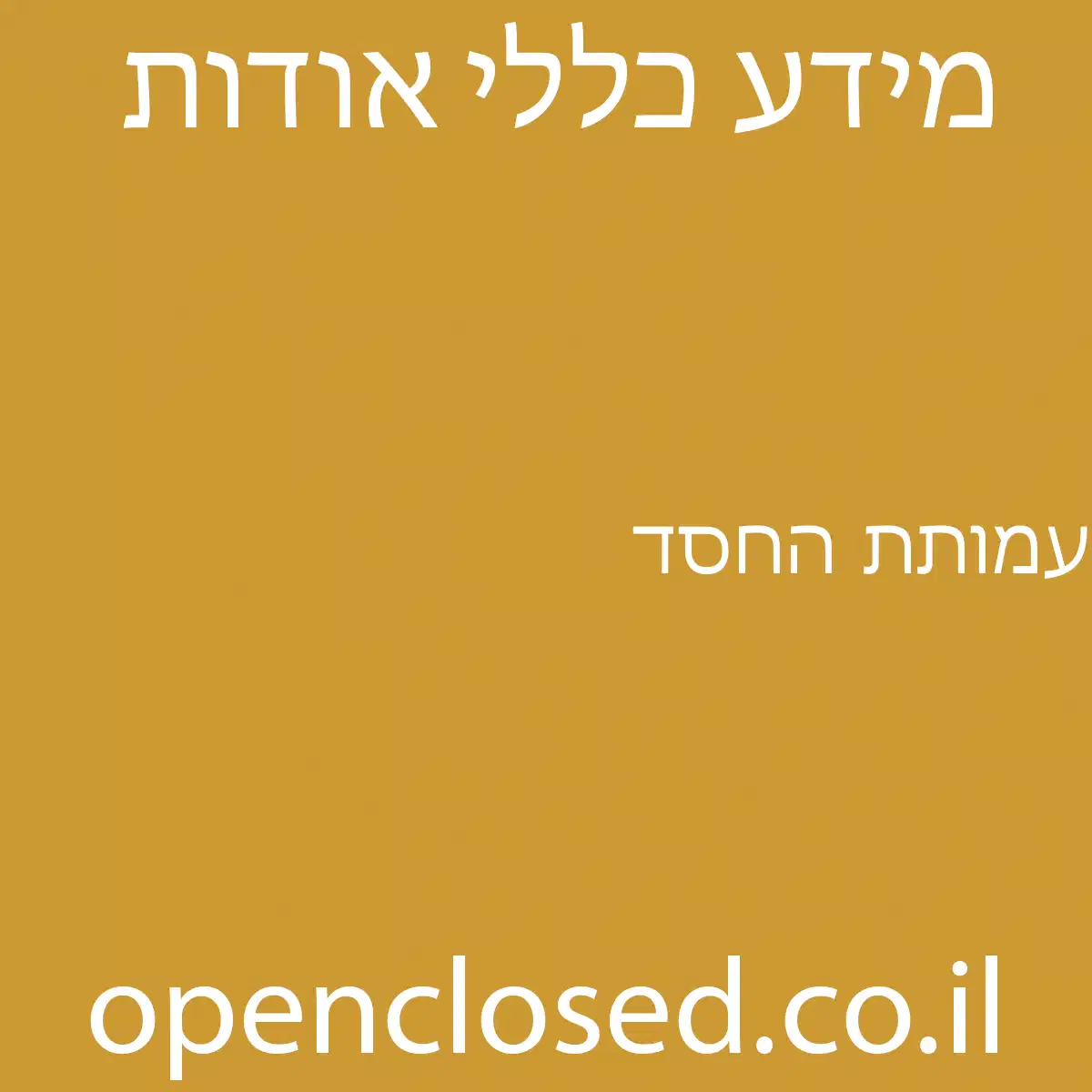 עמותת החסד